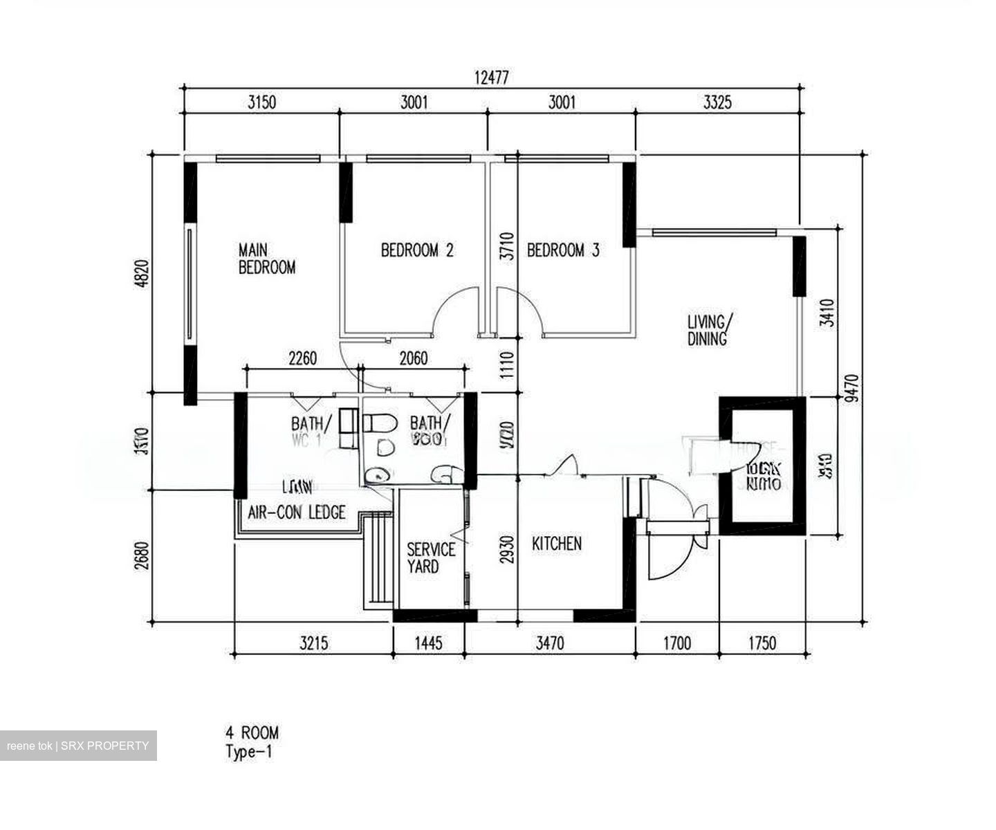 Blk 109B Eastglen @ Canberra (Sembawang), HDB 4 Rooms #618232451